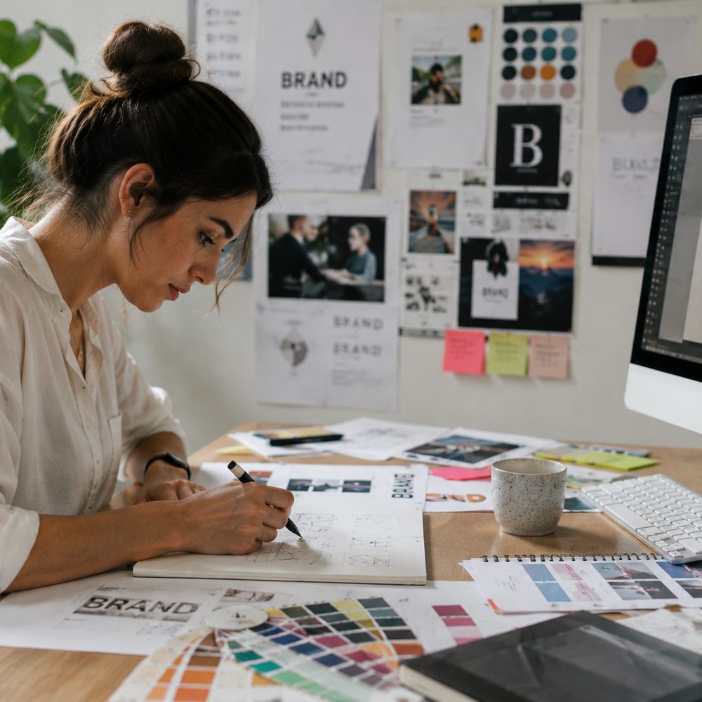 Trabajo de diseño y dirección de arte de Proyecta+ Media