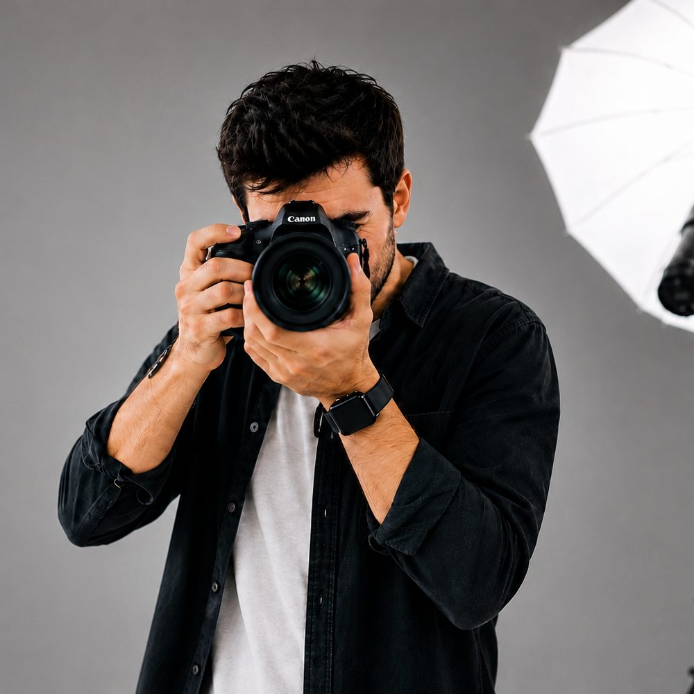 Sesión de fotografía profesional de marca
